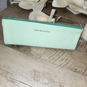 NWT Anthropologie Mint Green Women's Envelope wallet